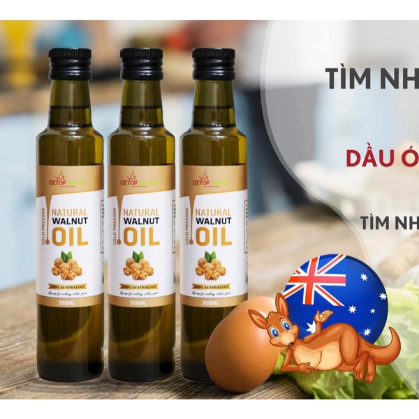 Dầu Hạt Óc Chó Oztop Goods 250Ml – Natural Walnut Oil
