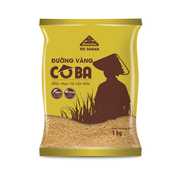 Đường Vàng Cô Ba Biên Hòa 1kg