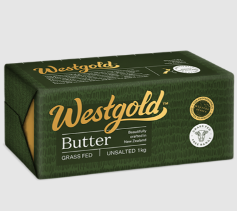 Bơ Lạt Westgold 1kg - Westgold Unsalted Butter 1kg