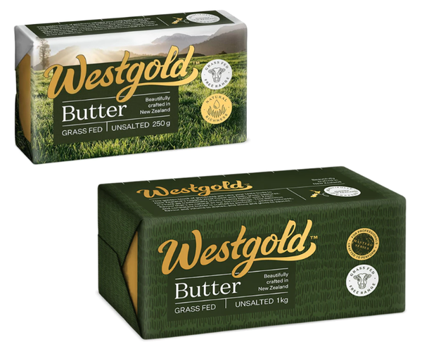 Bơ Lạt Westgold 1kg - Westgold Unsalted Butter 1kg