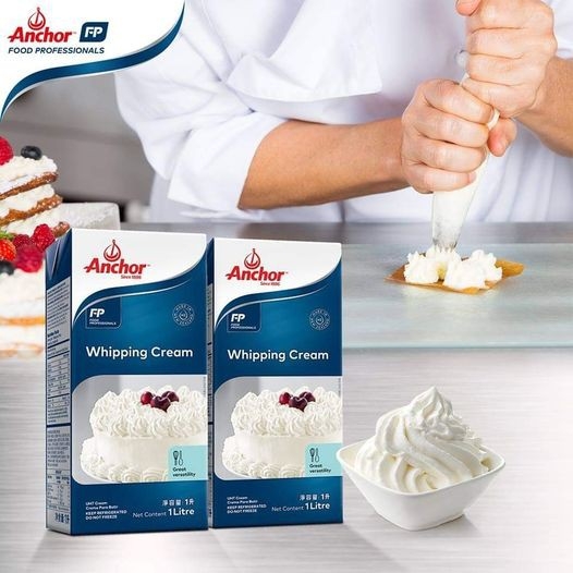 Whipping Cream Anchor hộp 1Lít I EXP: 08.2026