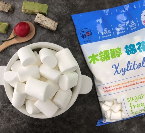 Kẹo Marshmallow Xylitol không đường 500g