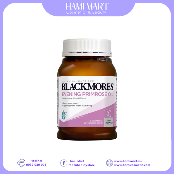 Tinh Dầu Hoa Anh Thảo Blackmores Evening Primrose Oil - Thần dược cho phái đẹp