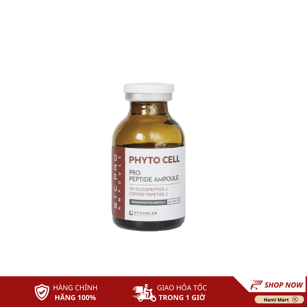 Tinh Chất Tế Bào Gốc Tái Tạo Trẻ Hóa Da Phyto Cell Peptide Ampoule Kyunglab 20ML