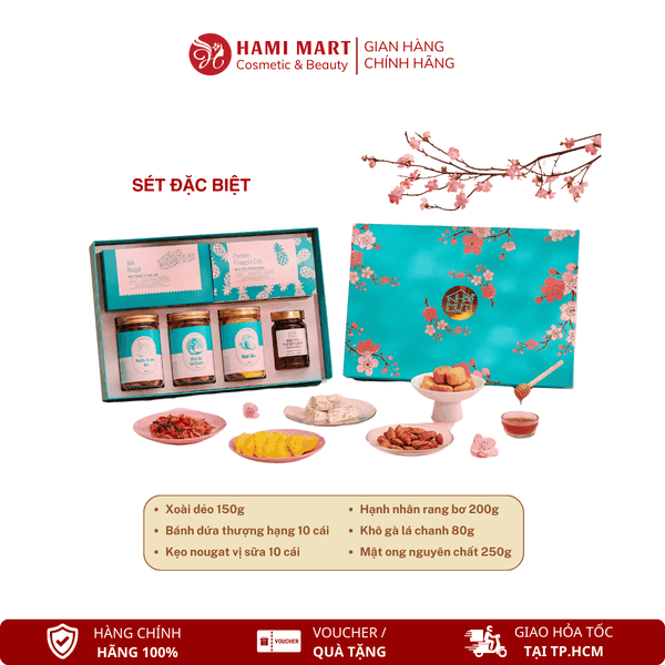 Hộp Quà Tết Nhà Mứt 2025 - Sét Đặc Biệt