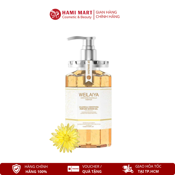 Sữa Tắm Trắng Da Hoa Cúc Vạn Thọ Weilaiya Luxury 450ml