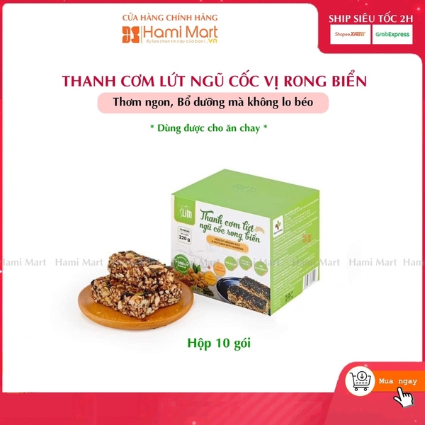 Cơm Lứt Ngũ Cốc Vị Rong Biển