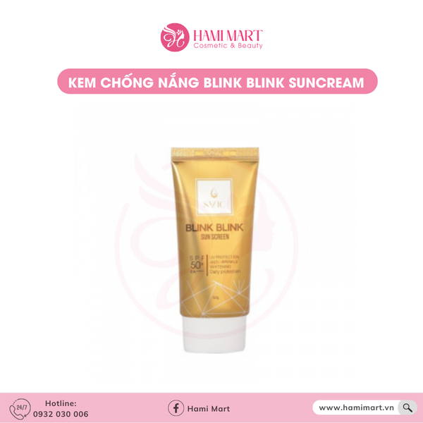 [XẢ KHO LỖ] Kem Chống Nắng Nâng Tông Da Sylic Blink Blink Sun Screen SPF50+ PA++++