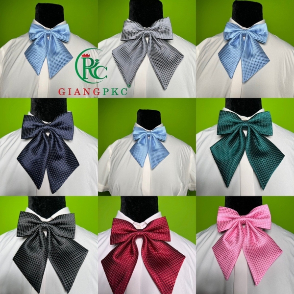 Nơ cổ nữ đồng phục công sở vải cao cấp  giangpkc-phu-kien-thoi-trang