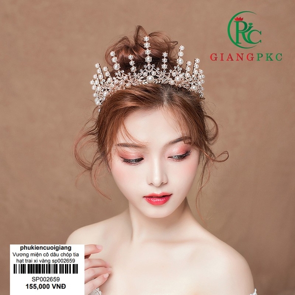 Vương miện cô dâu tháng 11-2019 Giangpkc sp002659