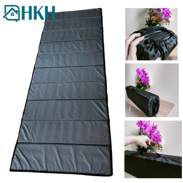 Thảm ngủ văn phòng, Đệm văn phòng gấp gọn có túi đựng dây rút, Thảm du lịch không thấm nước, KT 70x200cm, dày 10mm