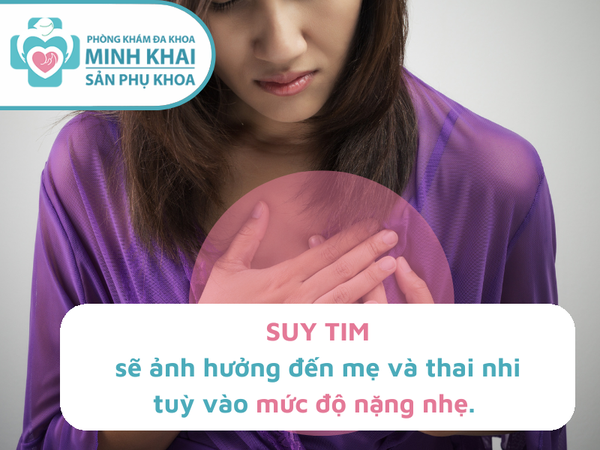 bi suy tim khi mang thai