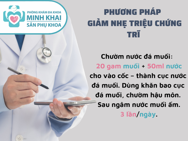 bị lồi trĩ khi mang thai 