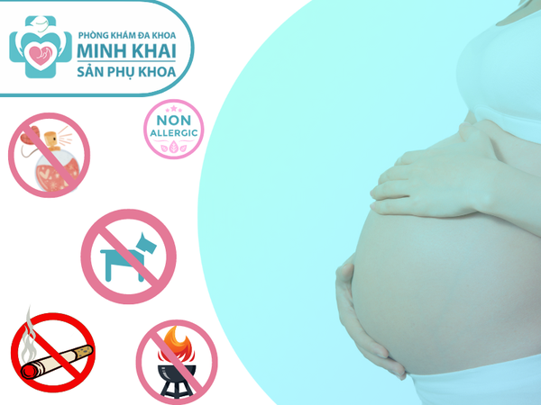 hen phế quản ở phụ nữ mang thai con