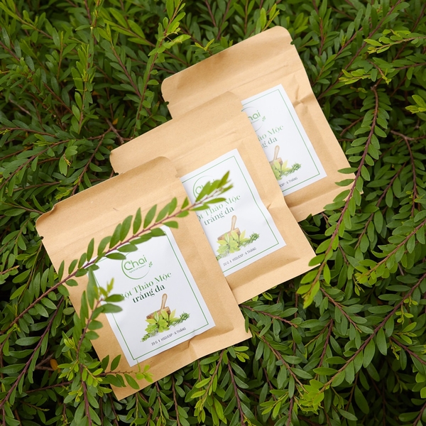 Bột thảo mộc trắng da CHAI
