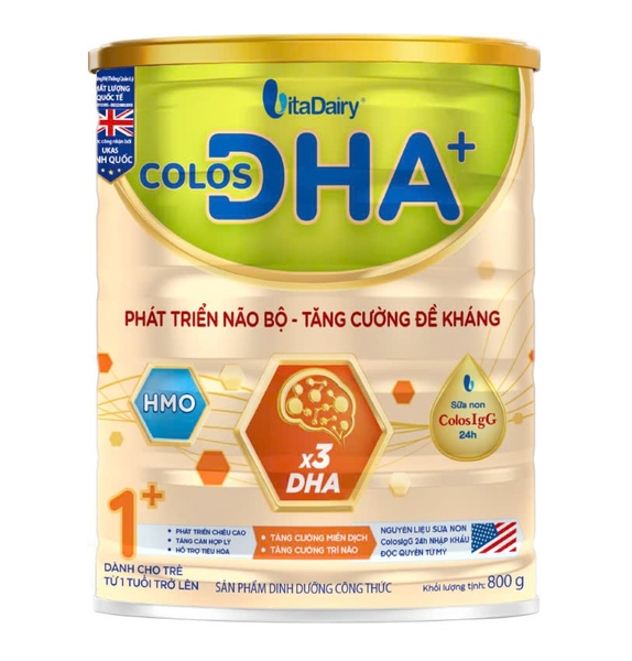 Sữa COLOS DHA+ 1+ 800g (1 tuổi trở lên)