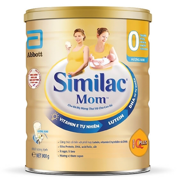 Sữa bầu Similac Mom 900g hương Vani - Abbott