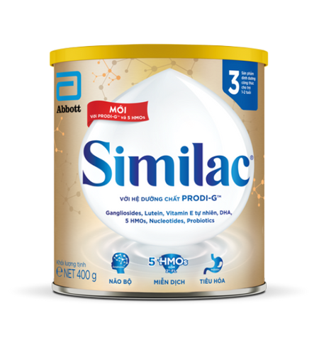 Sữa Similac 5G số 3 400g (1-2 tuổi) - Abbott