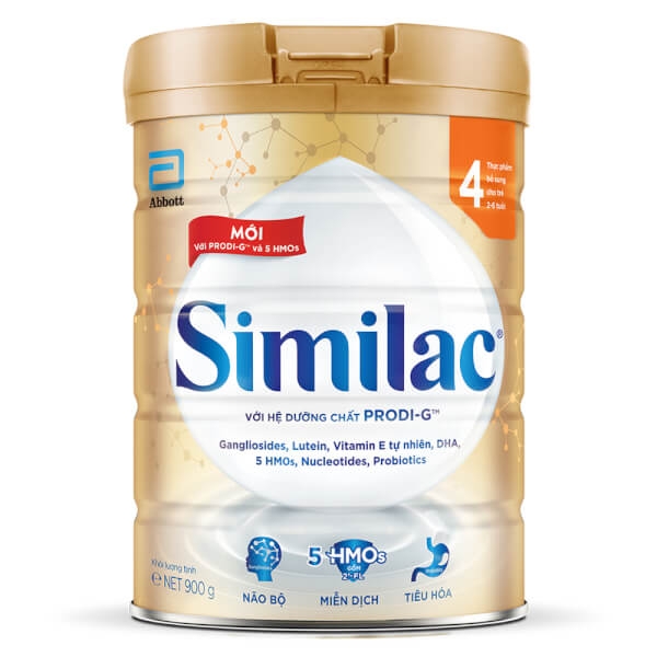 Sữa Similac 5G số 4 900g (2-6 tuổi) - Abbott