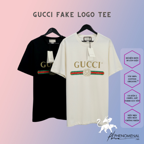 Áo Gucci Fake Logo | Phenomenal Vietnam