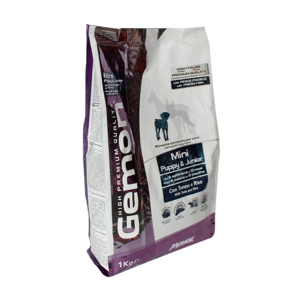 Thức ăn cho chó con Gemon Mini Puppy & Junior vị gà và gạo 1kg