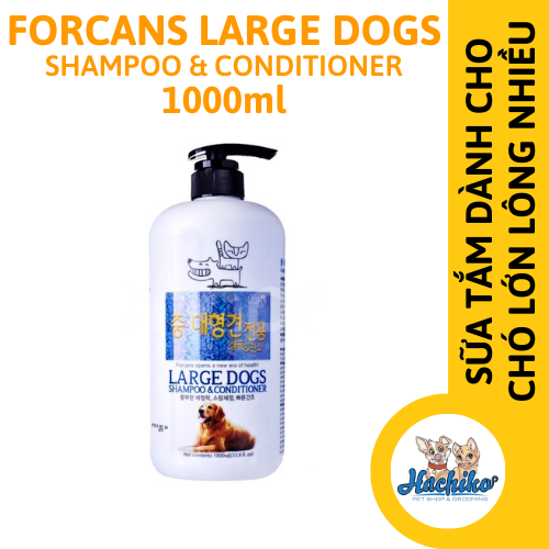 Sữa tắm Large Dog Forcans dành cho chó lớn 1000ml