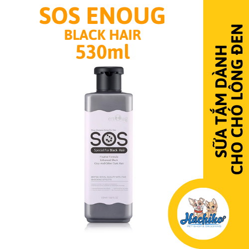 Sữa tắm SOS dành cho cún lông màu đen 530ml