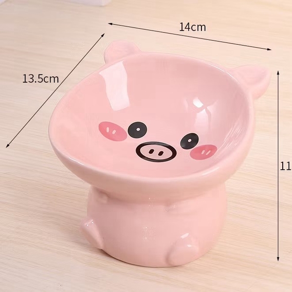 KC Chén sứ hình thú 12*15cm