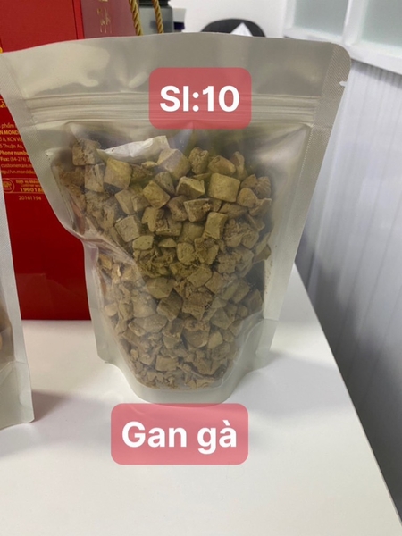 Thịt Sấy Đông Khô Gan Vịt 100gr