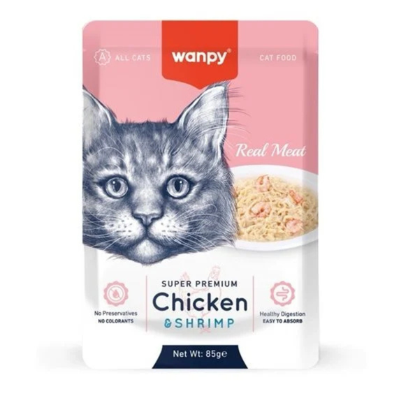 Xốt cho mèo Wanpy Super Premium - 85gr