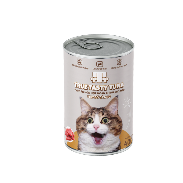 Pate cho mèo TTT Tuna red meat topping - 400gr