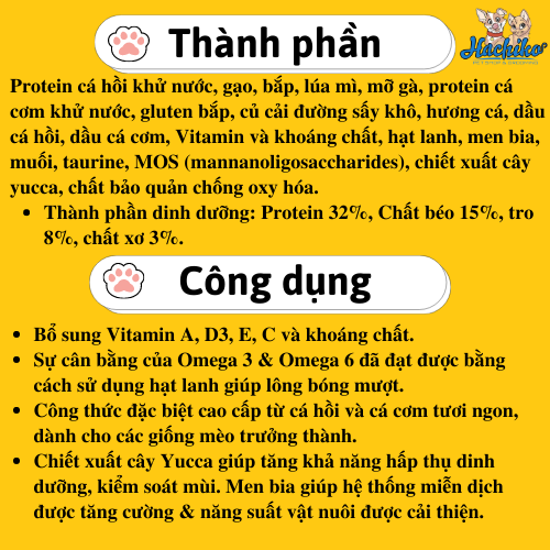 Thức ăn dành cho mèo Reflex Adult Cat Food Salmon & Anchovy 2kg cá hồi và cá cơm