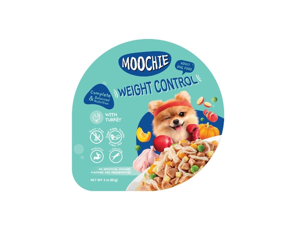 Pate cho Chó Moochie hộp 85G 6 vị