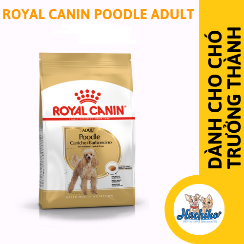 Thức ăn hạt dành cho chó trưởng thành Royal Canin Poodle Adult 0.5kg - 1.5kg