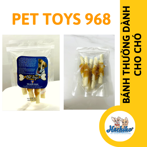 Xương gặm da bò vị sữa dành cho chó Tài Hưng Thịnh - MS: 608, 720, 767, 907, 905, 6100, 768, 968, 746
