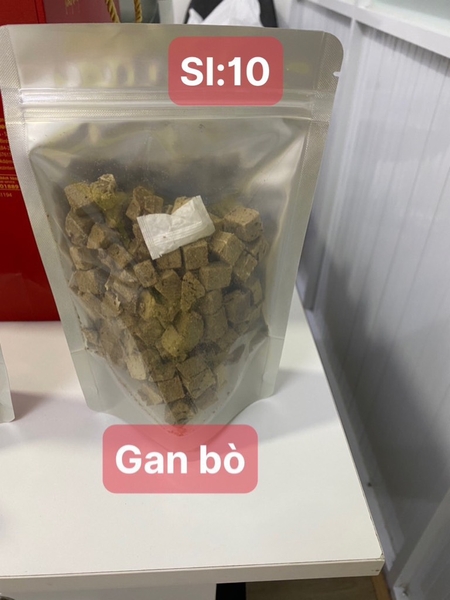 Snack sấy khô Gan bò 100gr