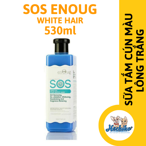 Sữa tắm SOS cho chó lông trắng 530ml