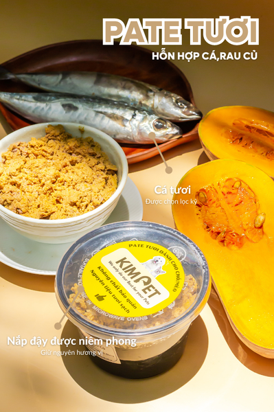 Pate tươi Kim Pet - Pate dinh dưỡng dành cho chó/mèo