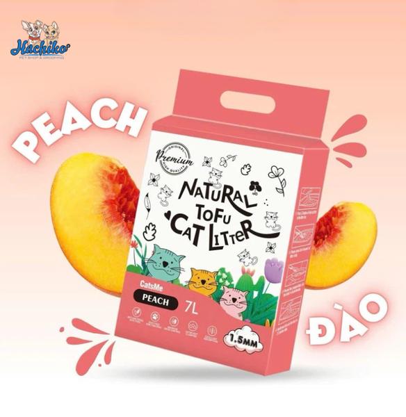 Cát đậu nành cho mèo đi vệ sinh Natural Tofu Cat Litter CatsMe