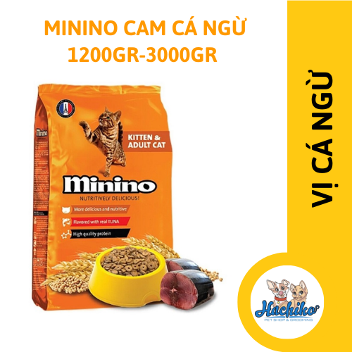 Thức ăn hạt Minino cho mèo con và mèo lớn