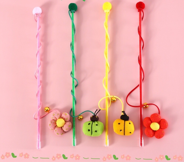Cần câu bông hoa và bọ dừa 40cm