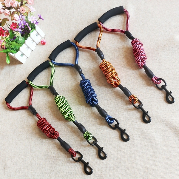 Dây dắt kẻ sóng kèm vòng cổ 0,8*120cm