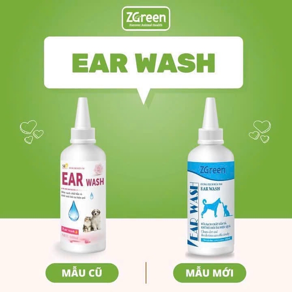 Dung dịch vệ sinh tai cho thú cưng Ear Wash 100ml