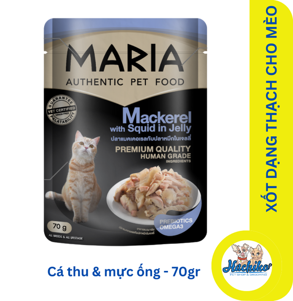 Pate xốt Maria cao cấp dành cho Mèo - 70gr