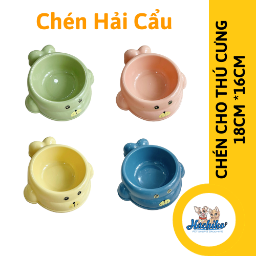 Chén nhựa hình hải cẩu 18*16