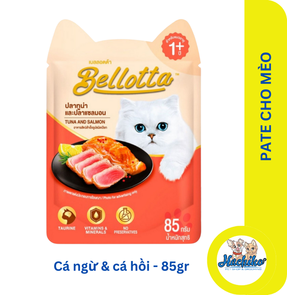 Thức ăn dạng sốt cho mèo Pate Bellotta - Gói 85gr