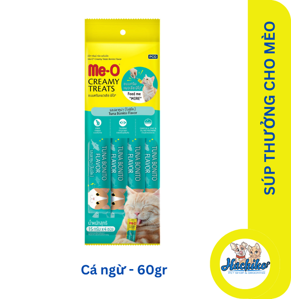 Súp thưởng cho mèo Me-O Creamy Treats - 60gr