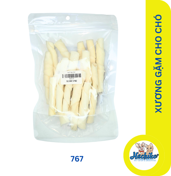 Xương gặm da bò vị sữa dành cho chó Tài Hưng Thịnh - MS: 608, 720, 767, 907, 905, 6100, 768, 968, 746