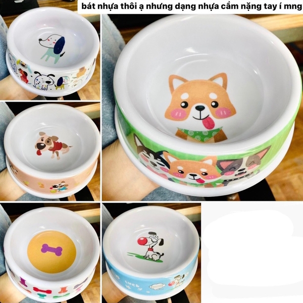 Chén meka đơn nhiều họa tiết 22cm