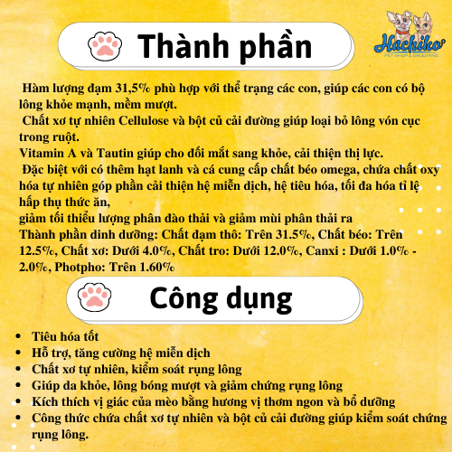 Thức ăn hạt cho mèo mọi lứa tuổi CAT'S EYE KITTEN & CAT Hàn Quốc